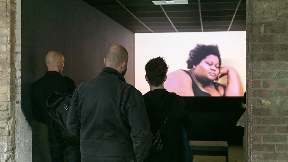 Exhibition space in the CCA