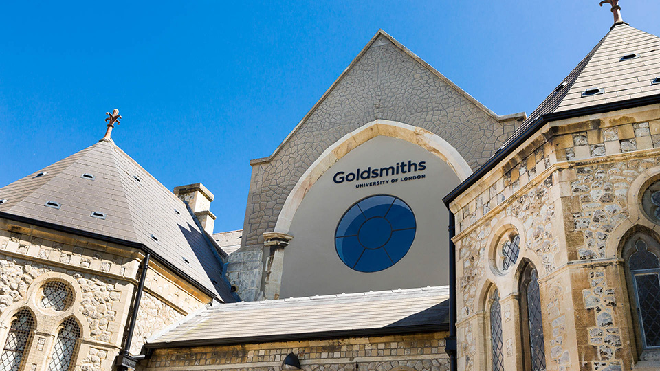 Outside the St James Hatcham Building