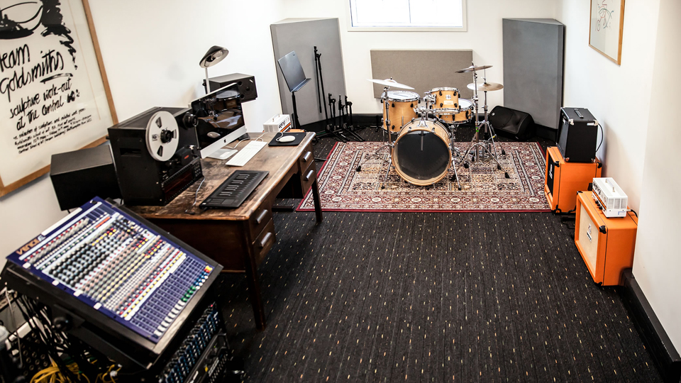 Studio 3 at Goldsmiths Music Studios